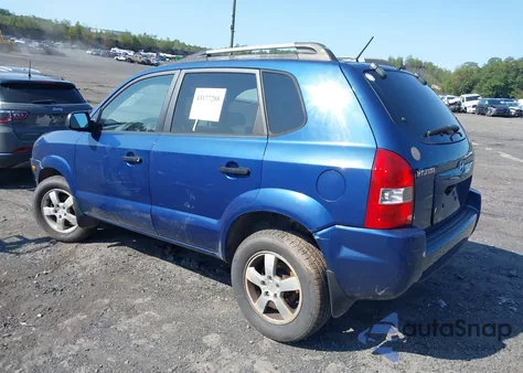 2007 Hyundai Tucson Gls z USA, uszkodzony, nr VIN KM8JM12BX7U650594